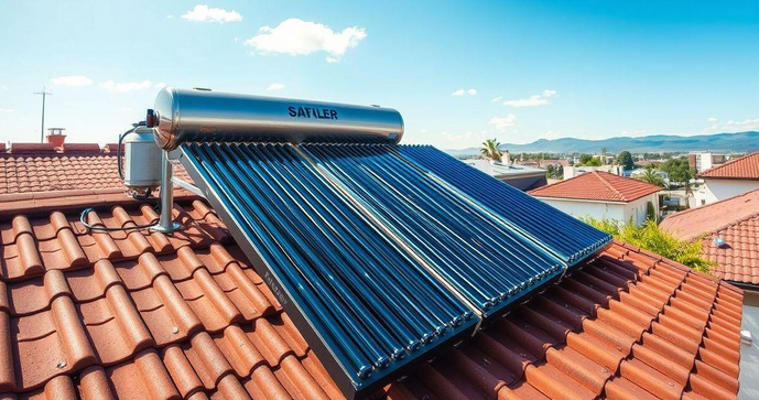 Aquecedor de água solar para chuveiro é a solução sustentável que você precisa para economizar energia
