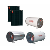 boiler solar com apoio eletrico valor Fradique Coutinho