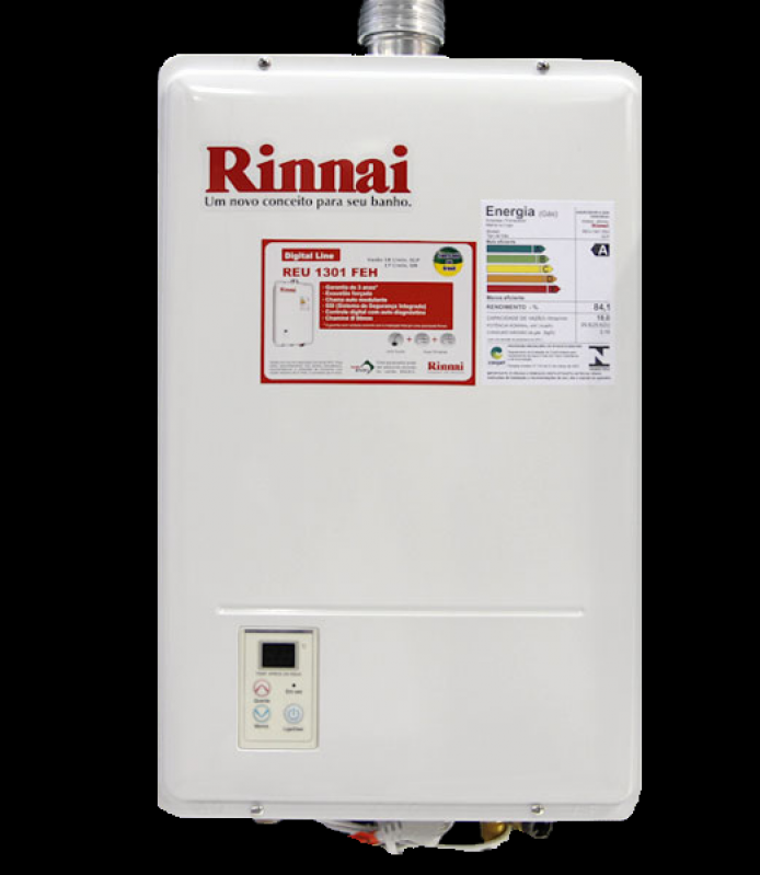 Venda de Aquecedor Rinnai 23 Litros Consolação - Aquecedor Gás Rinnai